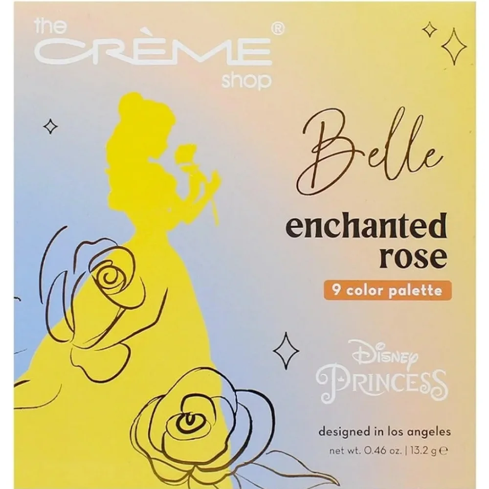 NEW Disney x The‎ Creme Shop Belle Enchanted Rose Eyeshadow Pallet
